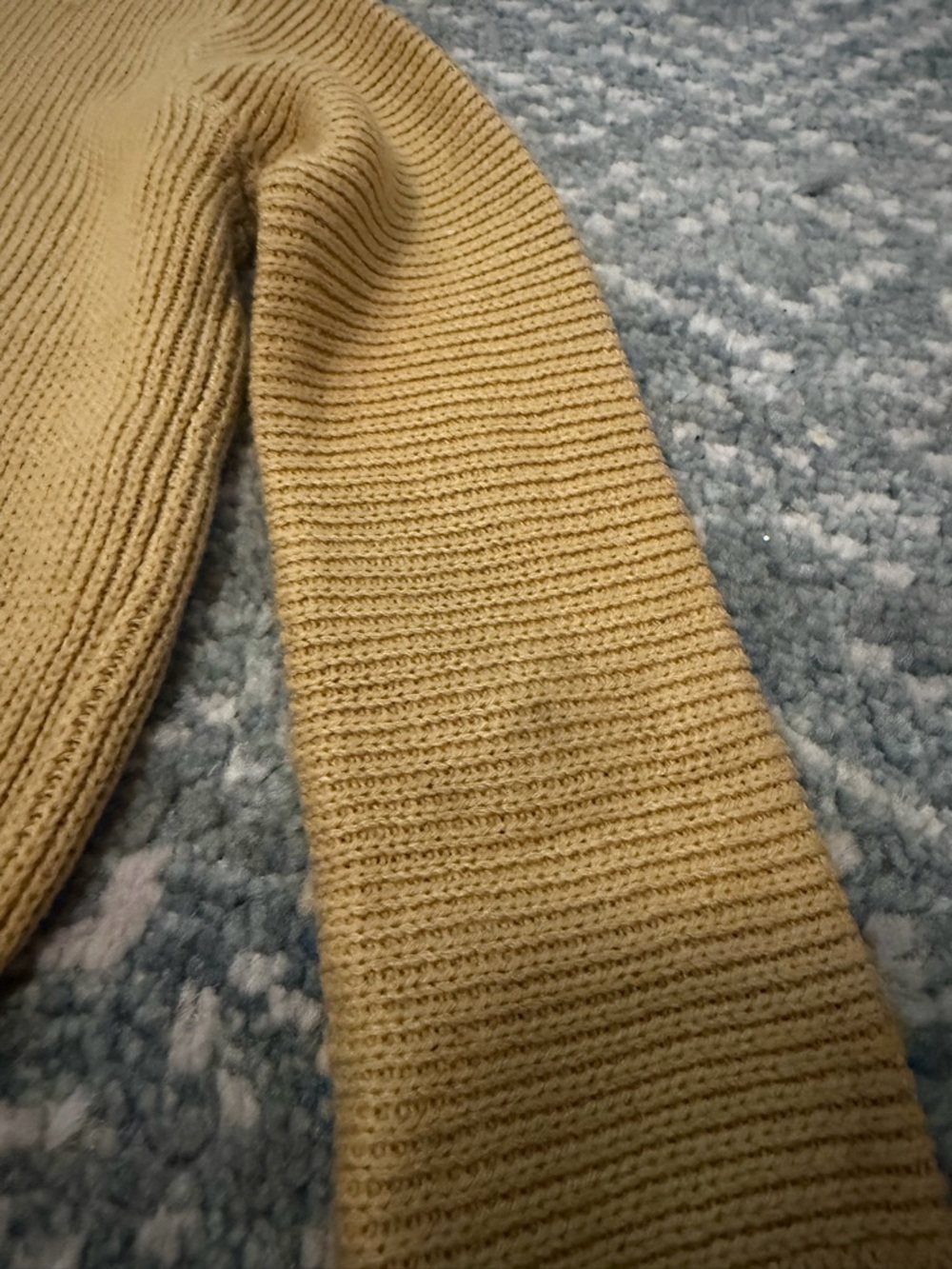 Lacoste Kid’s Mustard Stripe Crewneck Sweater - Picture 7 of 8